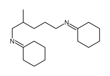 N-[5-(cyclohexylideneamino)-4-methylpentyl]cyclohexanimine Structure