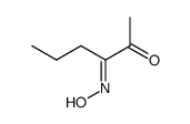 2,3-Hexanedione, 3-oxime, (E)- (9CI) structure