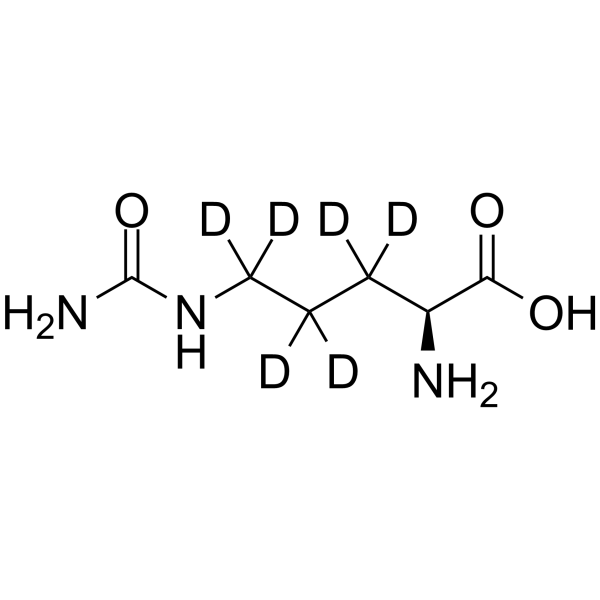 L-Citrulline-d6结构式