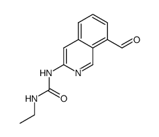 1-ethyl-3-(8-formyl-isoquinolin-3-yl)-urea结构式