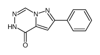 2-phenyl-5H-pyrazolo[1,5-d][1,2,4]triazin-4-one结构式