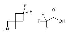 6,6-Difluoro-2-aza-spiro[3.3]heptane trifluoroacetate Structure