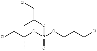 Phosphoric acid, bis(2-chloro-1-methylethyl) 3-chloropropyl ester Structure