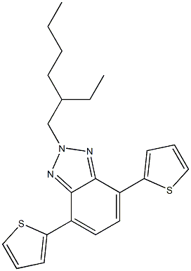 2-(2-ethylhexyl)-4,7-di-(thiophene-2-yl)-2,1,3-benzotriazole picture