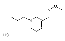 (E)-1-(1-butyl-3,6-dihydro-2H-pyridin-5-yl)-N-methoxymethanimine,hydrochloride结构式