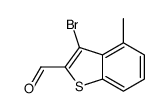 3-bromo-4-methyl-1-benzothiophene-2-carbaldehyde Structure