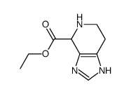 ethyl 4,5,6,7-tetrahydro-1H-imidazo[4,5-c]pyridine-4-carboxylate结构式