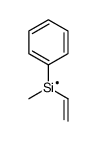 ethenyl-methyl-phenylsilicon结构式