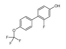 3-fluoro-4-[4-(trifluoromethoxy)phenyl]phenol Structure