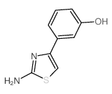3-(2-Aminothiazol-4-yl)phenol Structure