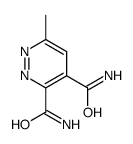 6-methylpyridazine-3,4-dicarboxamide Structure
