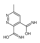 6-methylpyridazine-3,4-dicarboxamide结构式