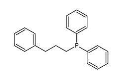 (3-phenylpropyl)diphenylphosphine Structure