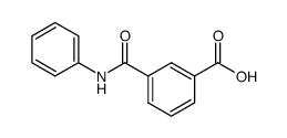 3-(phenylcarbamoyl)benzoic acid Structure