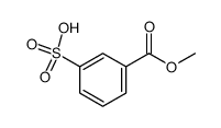 3-methoxycarbonyl-benzenesulfonic acid Structure