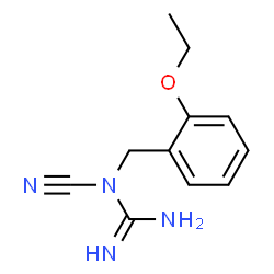 Guanidine, N-cyano-N-[(2-ethoxyphenyl)methyl]- (9CI)结构式