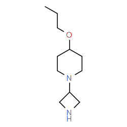 1-(3-AZETIDINYL)-4-PROPOXY-PIPERIDINE Structure