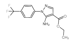 5-氨基-1-[4-(氟甲基)苯基]-1H-吡唑-4-羧酸乙酯结构式