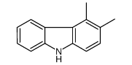 3,4-dimethyl-9H-carbazole结构式