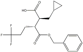 (2S,3R)-3-((benzyloxy)carbonyl)-2-(cyclopropylmethyl)-6,6,6-trifluorohexanoic acid图片