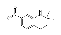 1,2,3,4-tetrahydro-2,2-dimethyl-7-nitroquinoline Structure