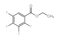 ethyl 2,4,5-trifluoro-3-iodobenzoate Structure