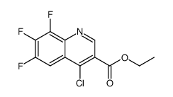 Ethyl 4-chloro-6-nitroquinoline-3-carboxylate结构式