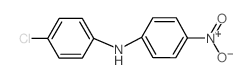 N-(4-chlorophenyl)-4-nitroaniline Structure