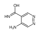 4-Pyridazinecarboxamide,5-amino-(8CI)结构式