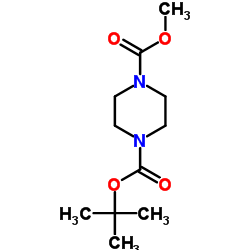 1-tert-Butyl 4-methyl piperazine-1,4-dicarboxylate picture