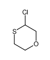 3-chloro-1,4-oxathiane Structure