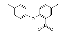 4-Methyl-1-(4-methylphenoxy)-2-nitrobenzene Structure