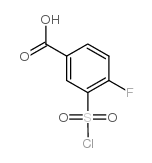 3-Chlorosulfonyl-4-fluoro-benzoic acid picture