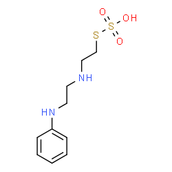 2-[(2-Anilinoethyl)amino]ethanethiol sulfate structure