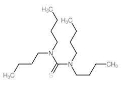 Thiourea,N,N,N',N'-tetrabutyl- structure