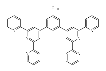 4',4''''-(5-methyl-1,3-phenylene)bis-2,2':6',2''-terpyridine结构式