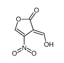 3-Furancarboxaldehyde, 2-hydroxy-4-nitro- (9CI) picture