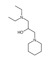 1-Diethylamino-3-piperidino-2-propanol Structure