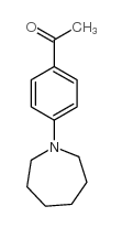 (4-氮杂环庚烷-1-苯基)-1-乙酮结构式