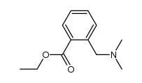 ethyl 2-((dimethylamino)methyl)benzoate结构式