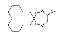 3-hydroxy-1,2,5,6-tetraoxaspiro[6.11]octadecane结构式