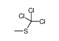 trichloro(methylsulfanyl)methane结构式