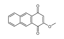 2-methoxy-1,4-anthracenedione结构式