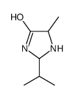 4-Imidazolidinone,5-methyl-2-(1-methylethyl)-(9CI)结构式