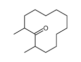 2,12-dimethylcyclododecan-1-one Structure