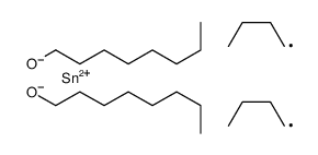 dibutylbis(octyloxy)stannane structure