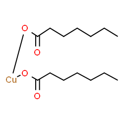 COPPER HEPTANOATE structure