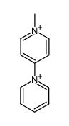 N-(N'-Methyl-4-pyridinio)-pyridinium结构式