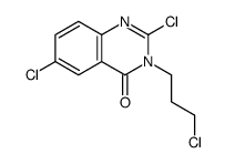 2,6-dichloro-3-(3-chloropropyl)quinazolin-4-one Structure