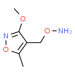 Isoxazole, 4-[(aminooxy)methyl]-3-methoxy-5-methyl- (9CI)结构式